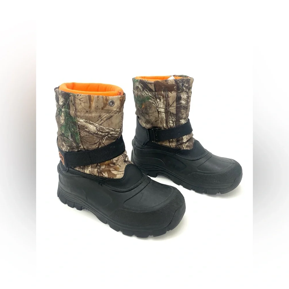 Academy Sports Youth Game Winner Camo Duck Hunting Boots Sz 4